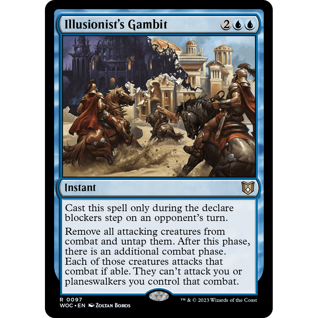 Illusionist's Gambit (WOC-097) - Wilds of Eldraine Commander