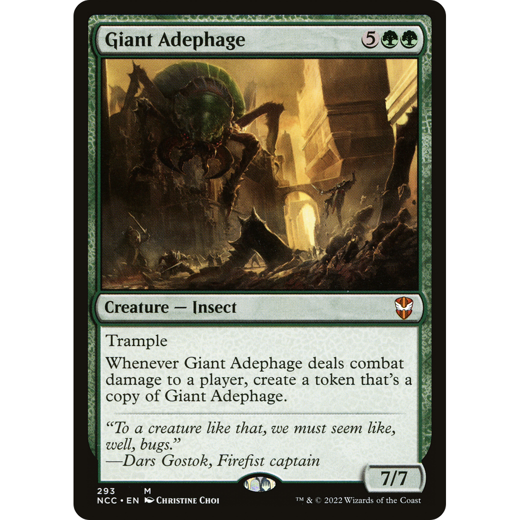 Giant Adephage (NCC-293) - New Capenna Commander