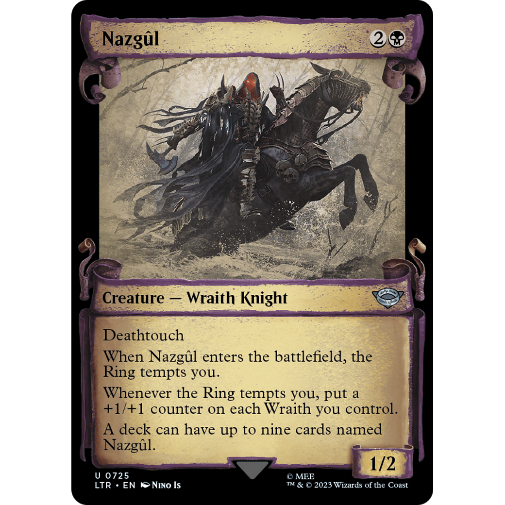 Nazgûl (LTR-725) - The Lord of the Rings: Tales of Middle-earth: (Showcase) Foil
