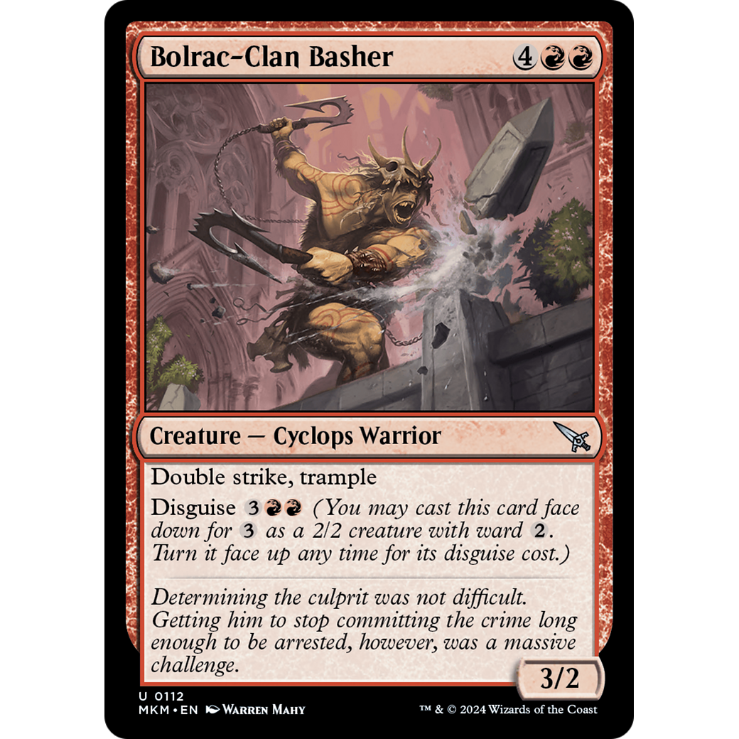 Bolrac-Clan Basher (MKM-112) - Murders at Karlov Manor