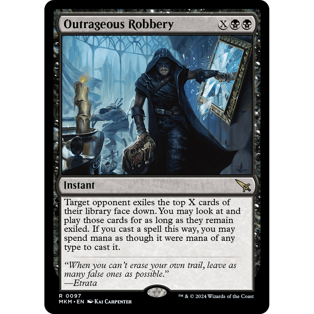 Outrageous Robbery (MKM-097) - Murders at Karlov Manor