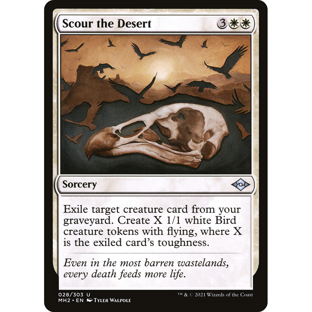 Scour the Desert (MH2-028) - Modern Horizons 2 Foil
