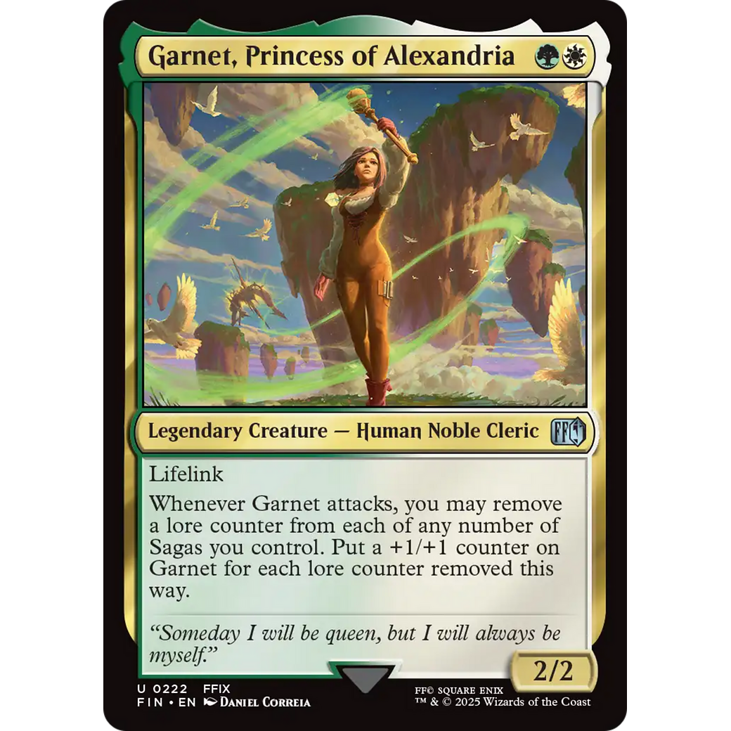 Garnet, Princess of Alexandria (FIN-222) - FINAL FANTASY Foil