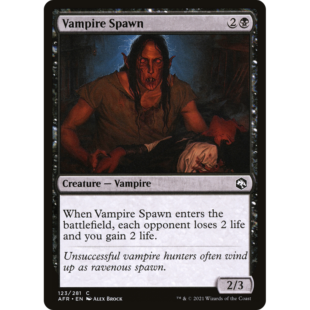 Vampire Spawn (AFR-123) - Adventures in the Forgotten Realms