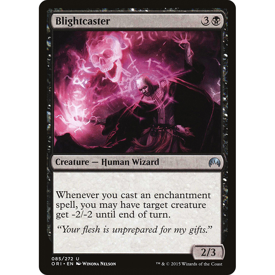 Blightcaster (ORI-085) - Magic Origins Foil