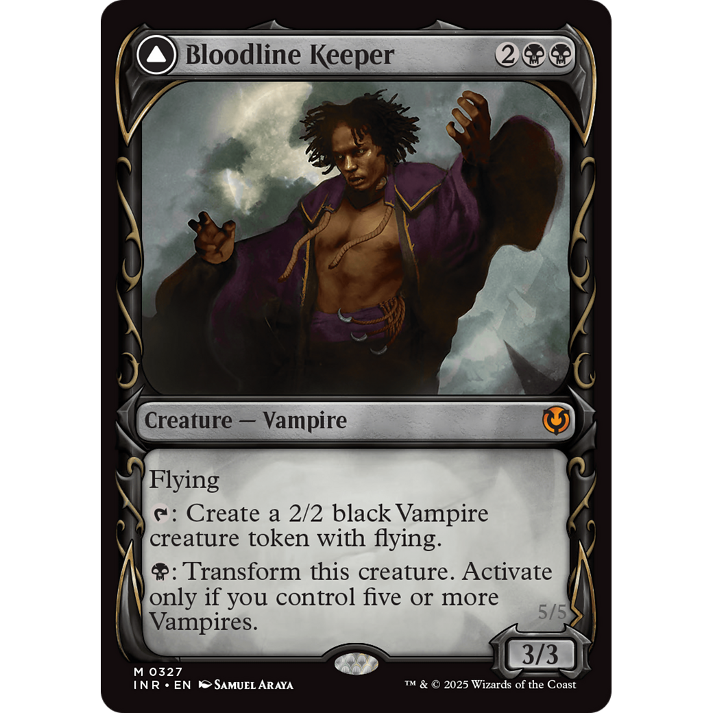 Bloodline Keeper // Lord of Lineage (INR-327) - Innistrad Remastered: (Showcase)