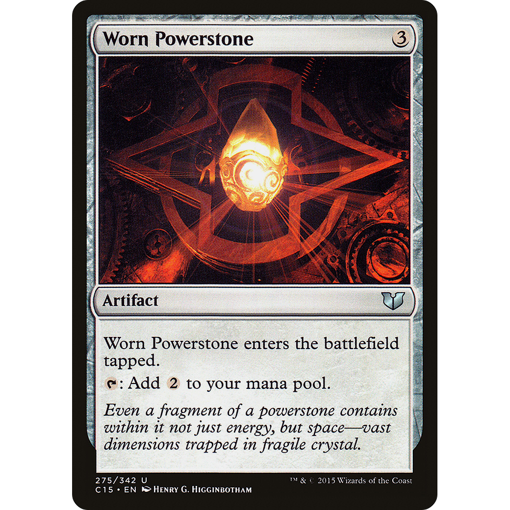 Worn Powerstone (C15-275) - Commander 2015