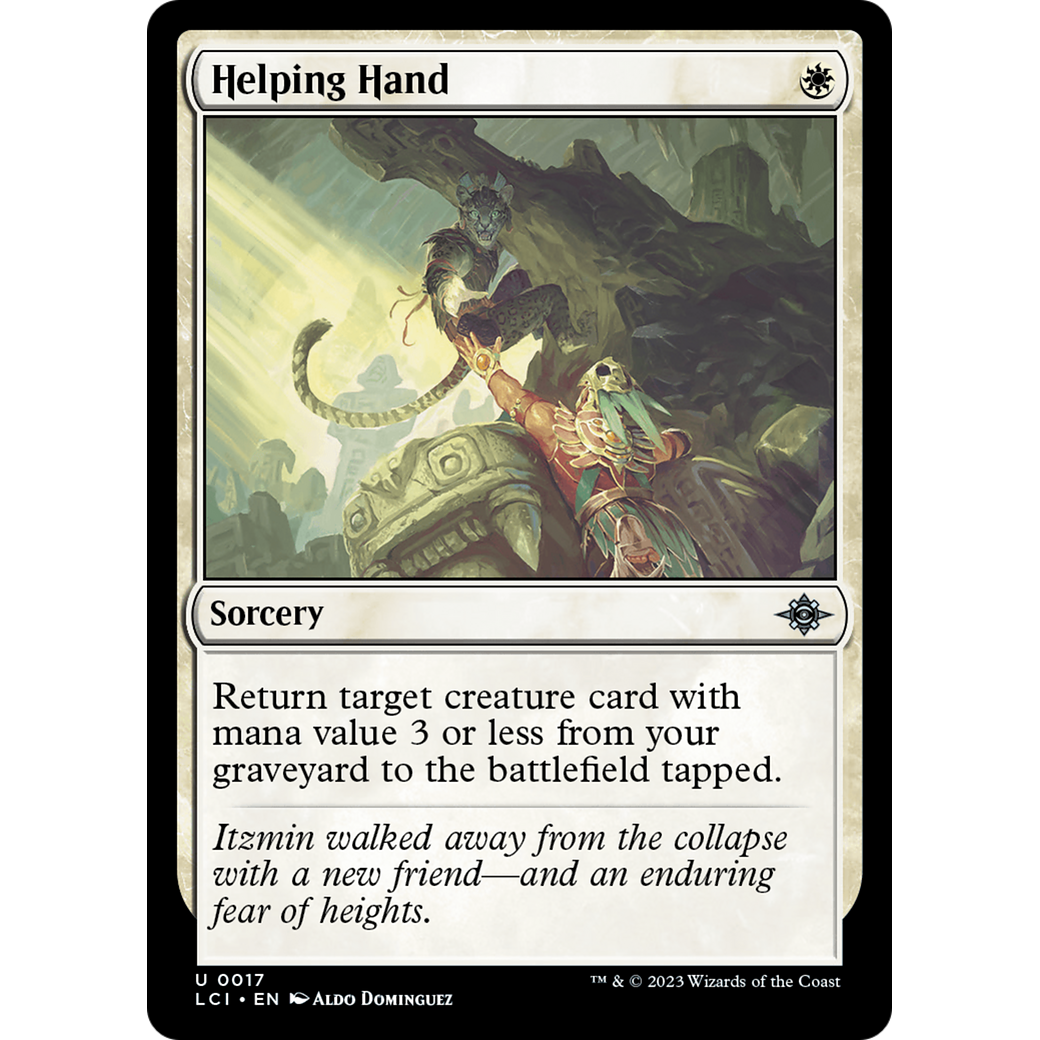 Helping Hand (LCI-017) - The Lost Caverns of Ixalan Foil