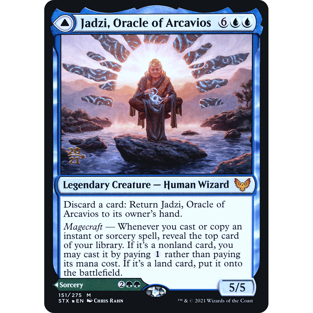 Jadzi, Oracle of Arcavios (PRE-151) - Strixhaven: School of Mages Promos Foil
