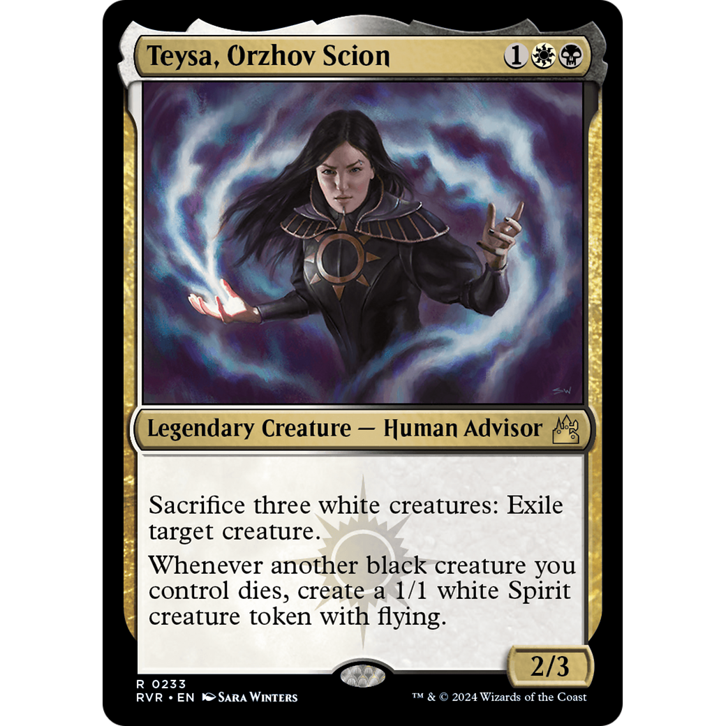 Teysa, Orzhov Scion (RVR-233) - Ravnica Remastered
