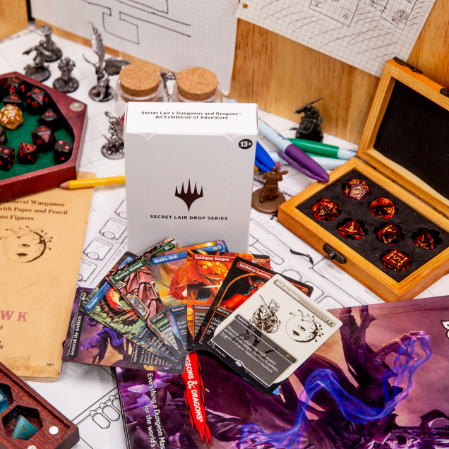 Magic the Gathering: Secret Lair X Dungeons & Dragons®: An Exhibition Of Adventure