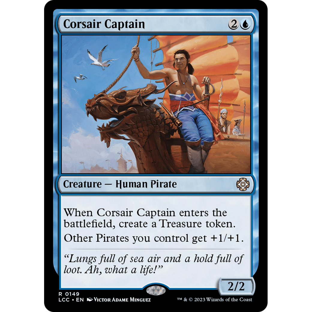 Corsair Captain (LCC-149) - The Lost Caverns of Ixalan Commander
