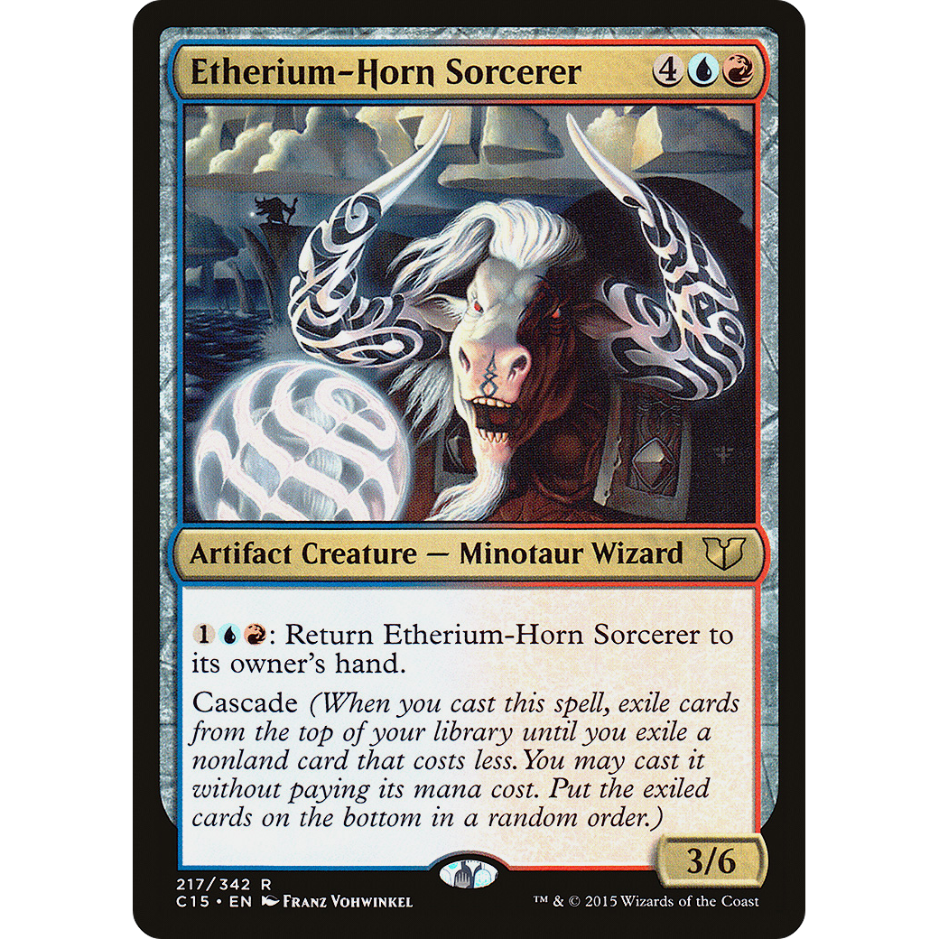 Etherium-Horn Sorcerer (C15-217) - Commander 2015