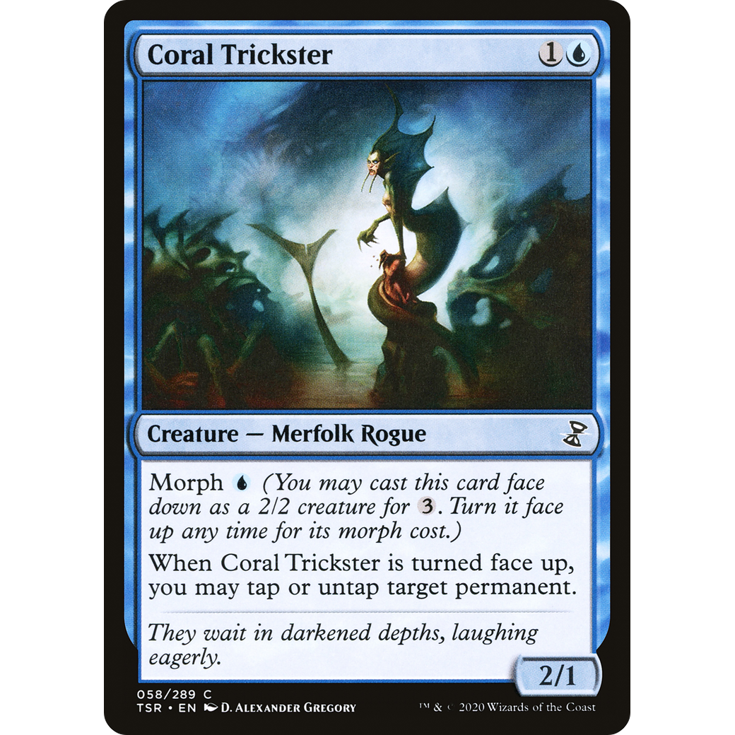 Coral Trickster (TSR-058) - Time Spiral Remastered