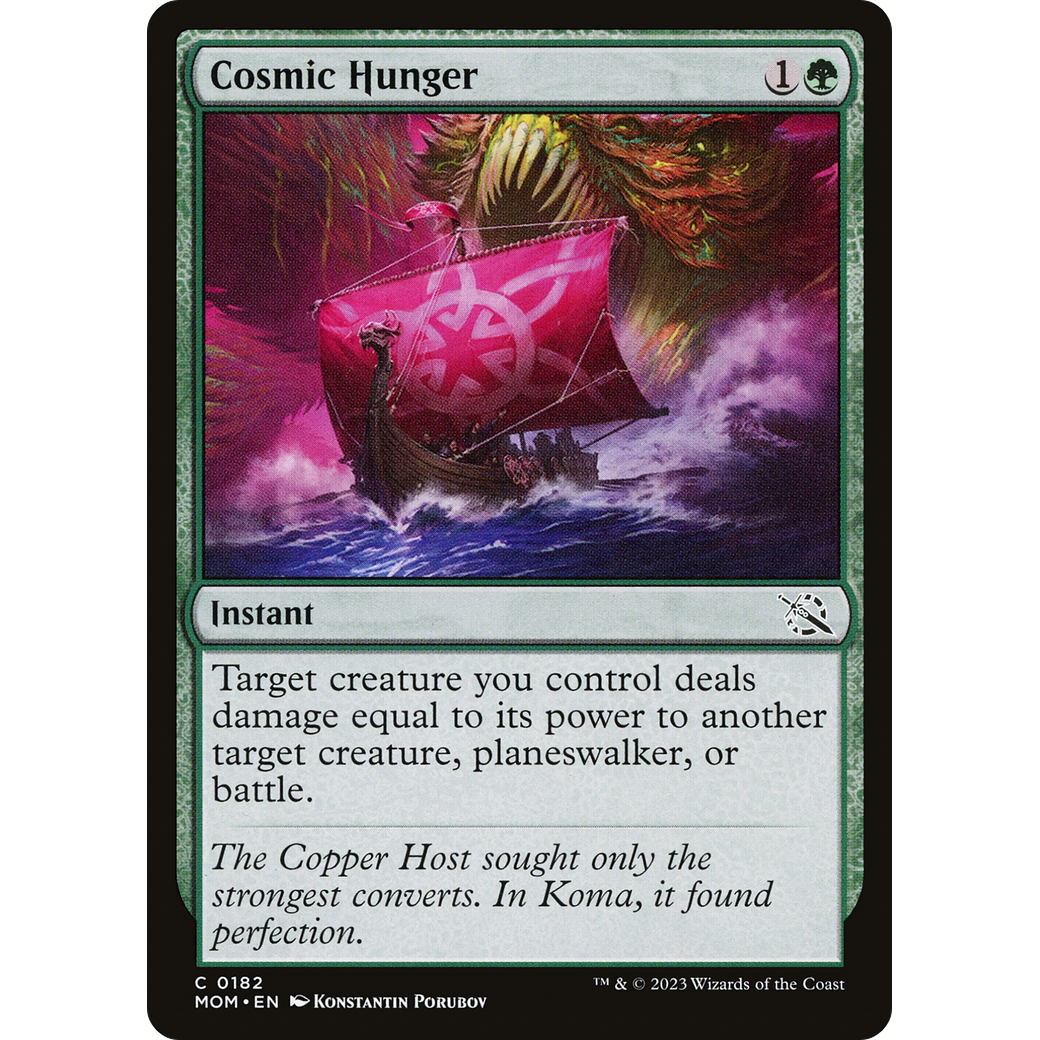 Cosmic Hunger (MOM-182) - March of the Machine