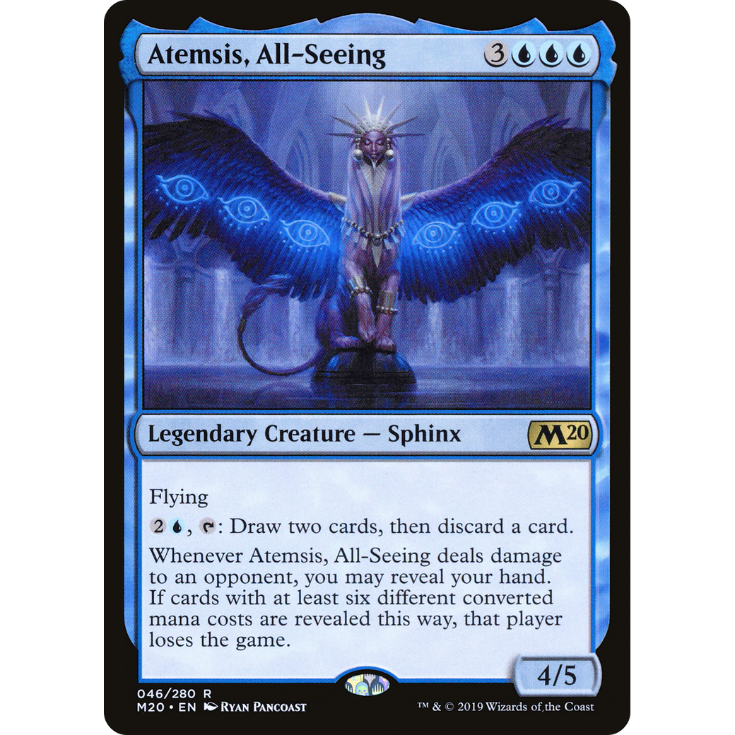 Atemsis, All-Seeing (M20-046) - Core Set 2020 Foil
