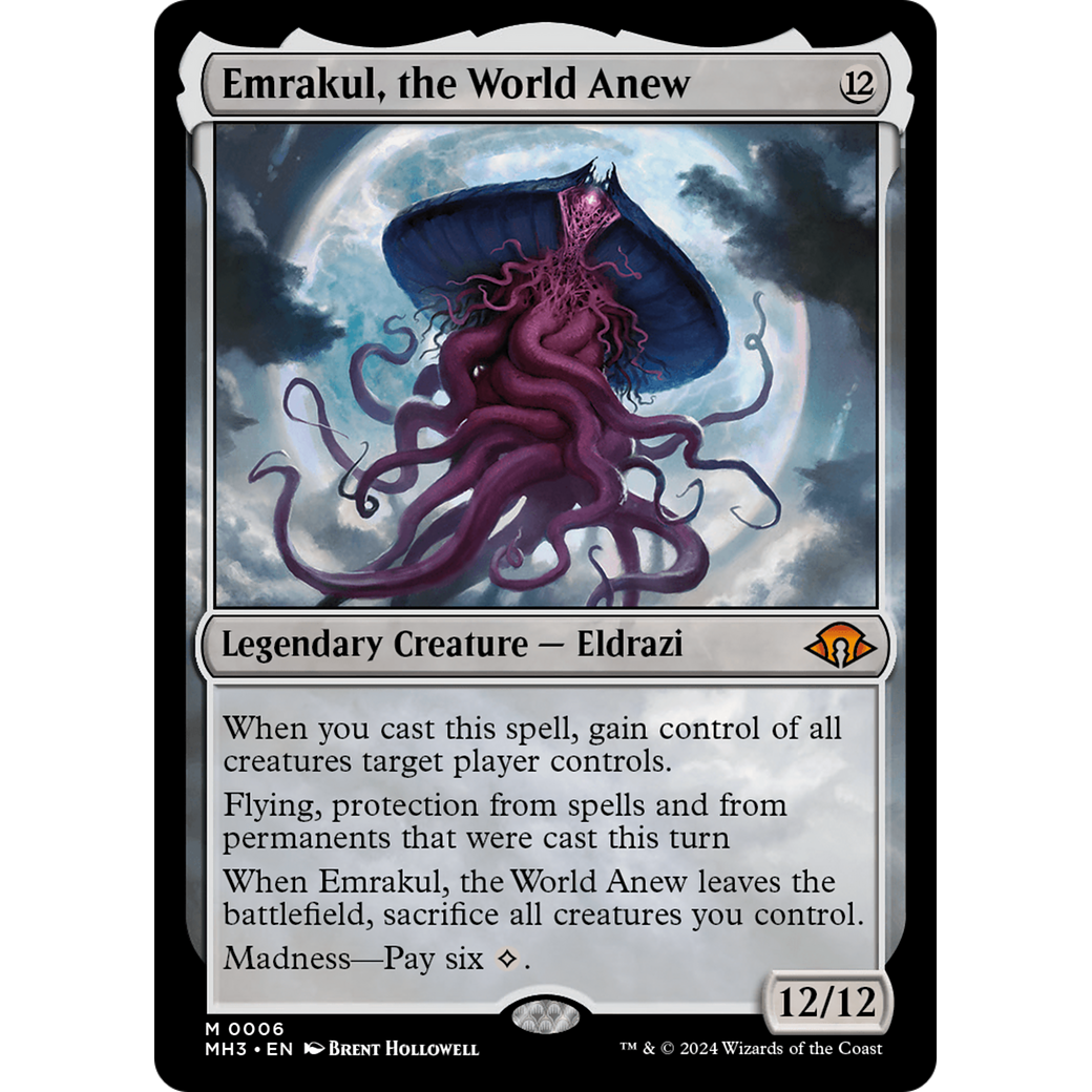 Emrakul, the World Anew (MH3-006) - Modern Horizons 3 Foil