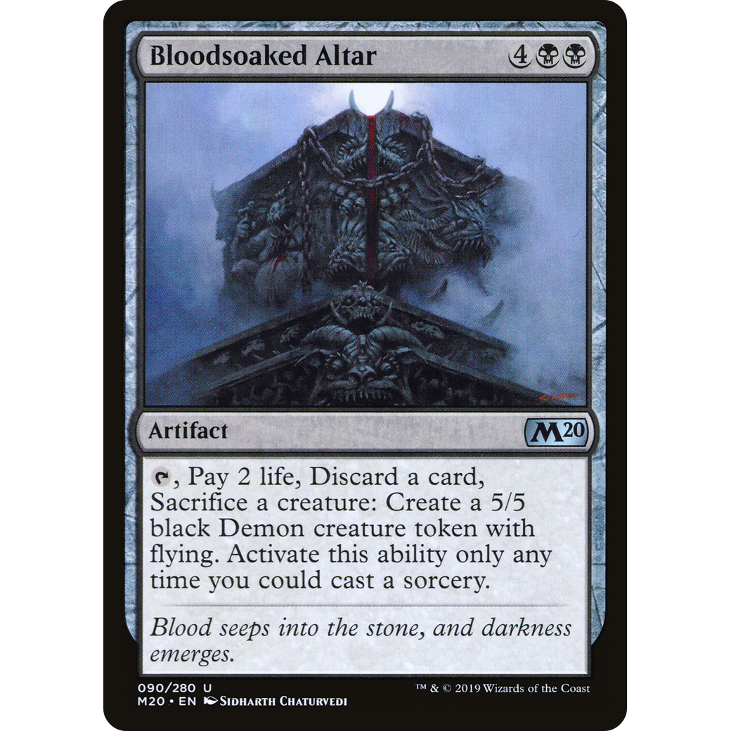 Bloodsoaked Altar (M20-090) - Core Set 2020 Foil
