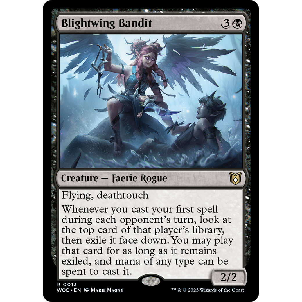 Blightwing Bandit (WOC-013) - Wilds of Eldraine Commander