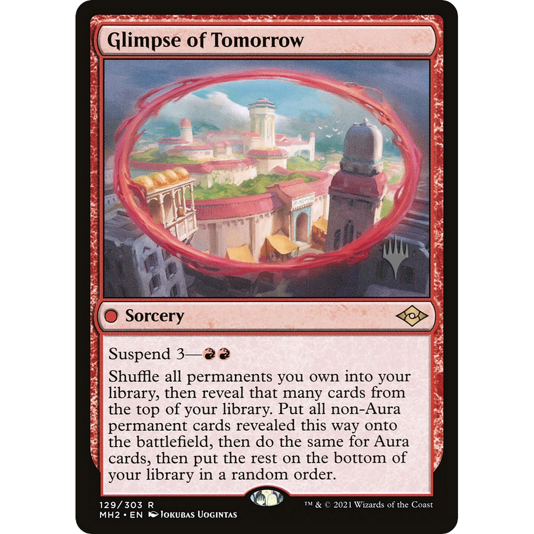 Glimpse of Tomorrow (PPMKM-129) - Modern Horizons 2 Promos Foil