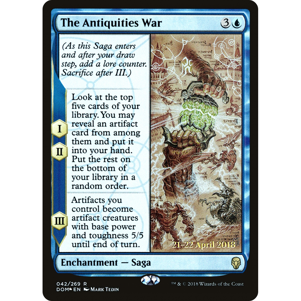The Antiquities War (PRE-042) - Dominaria Promos Foil