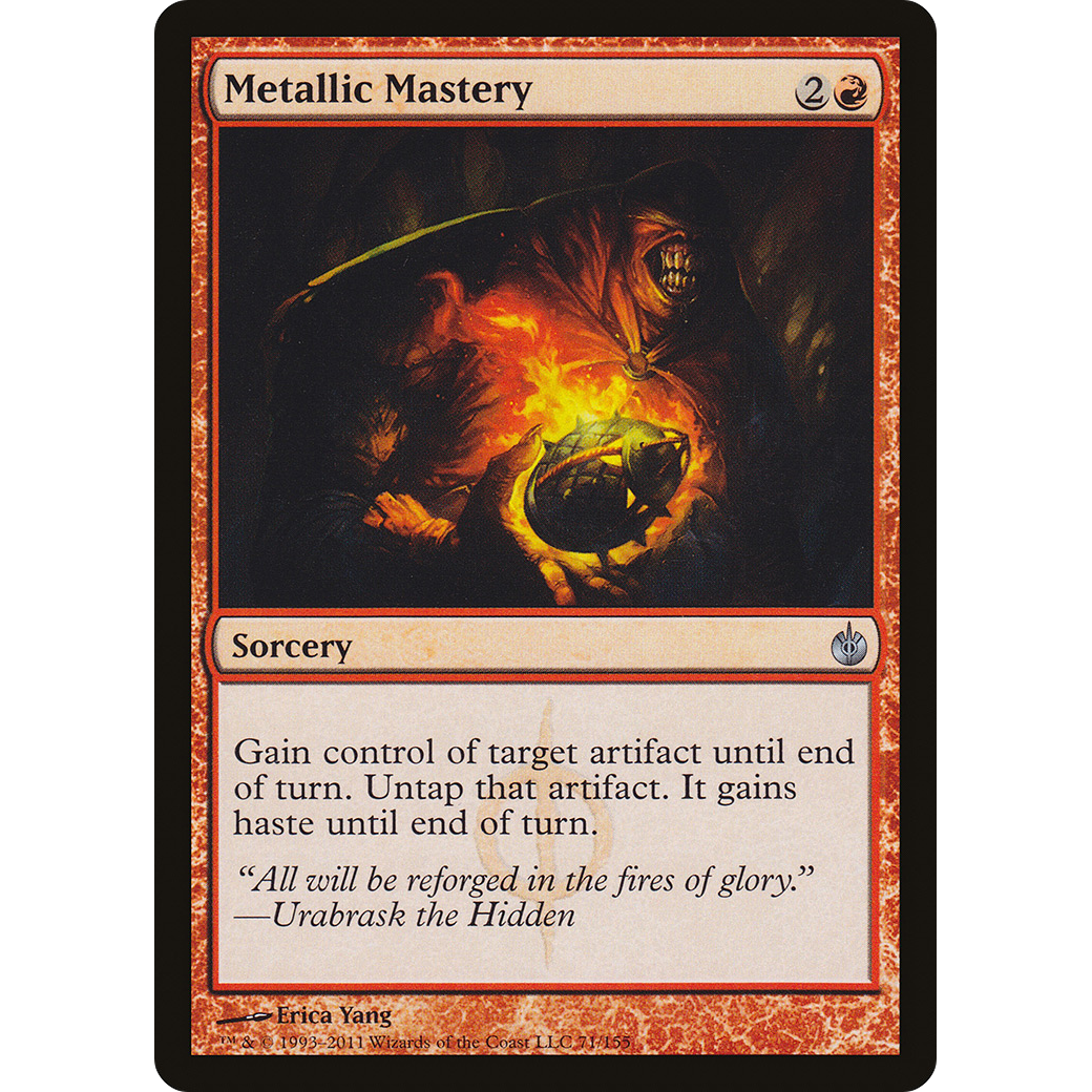 Metallic Mastery (MBS-071) - Mirrodin Besieged
