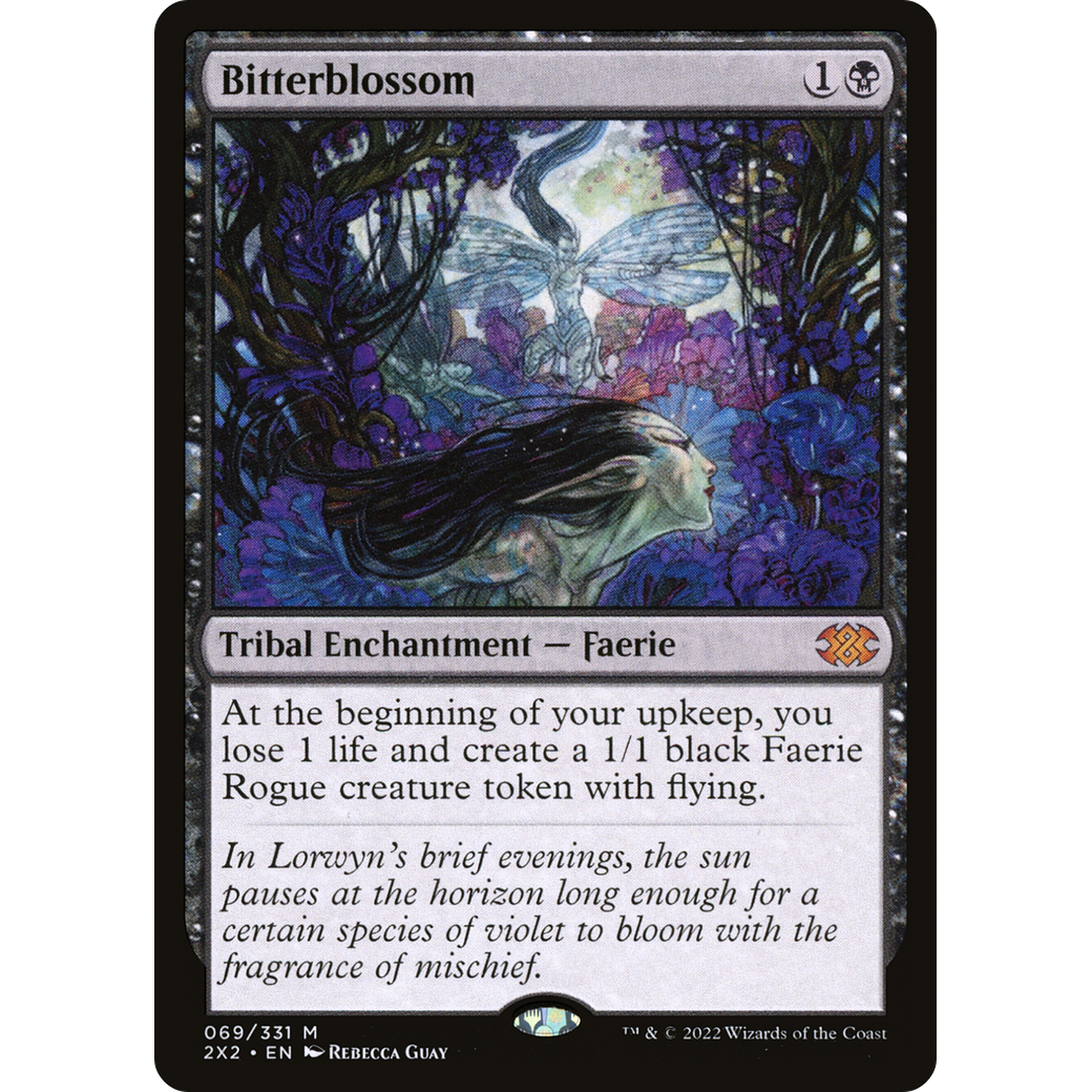 Bitterblossom (2X2-069) - Double Masters 2022 Foil