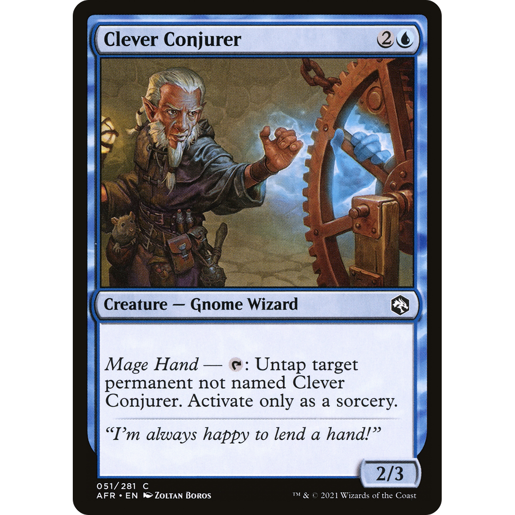 Clever Conjurer (AFR-051) - Adventures in the Forgotten Realms