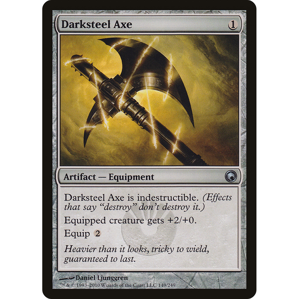 Darksteel Axe (SOM-149) - Scars of Mirrodin
