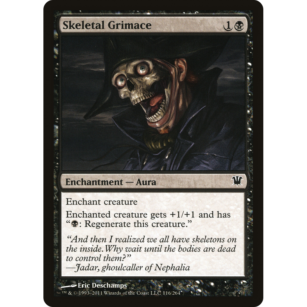 Skeletal Grimace (ISD-116) - Innistrad Foil