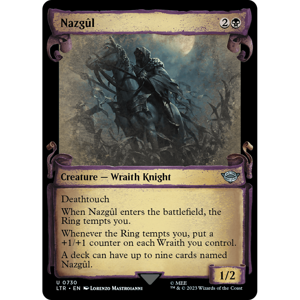 Nazgûl (LTR-730) - The Lord of the Rings: Tales of Middle-earth: (Showcase) Foil