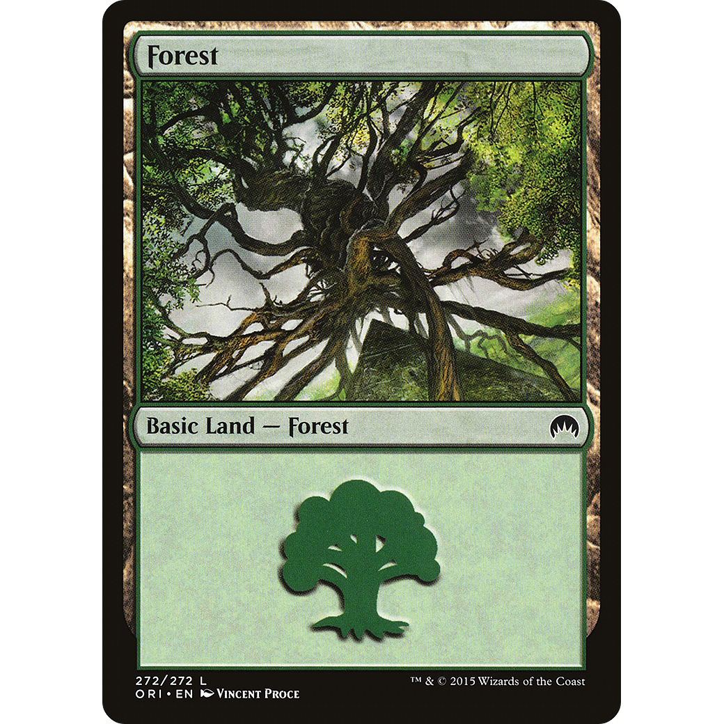 Forest (272) (ORI-272) - Magic Origins Foil
