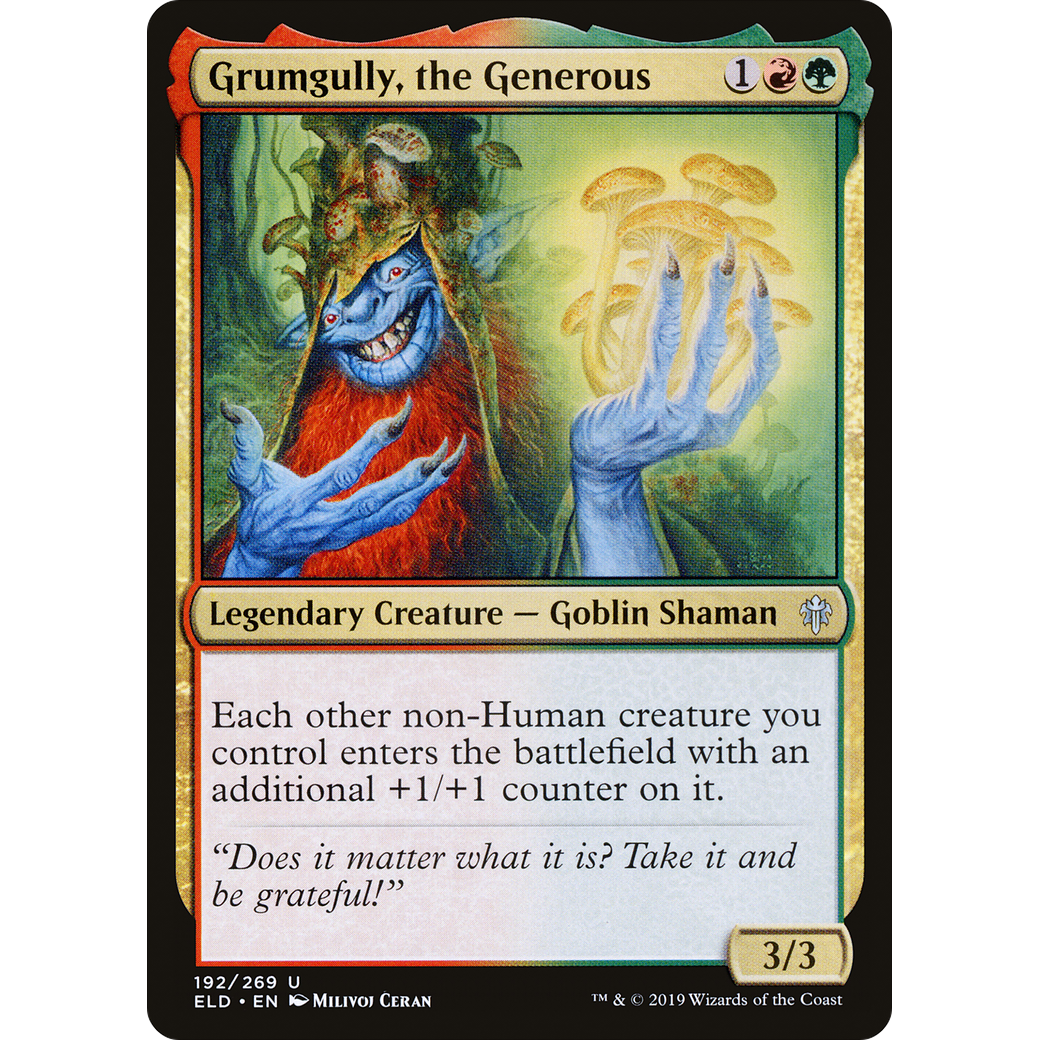 Grumgully, the Generous (ELD-192) - Throne of Eldraine Foil