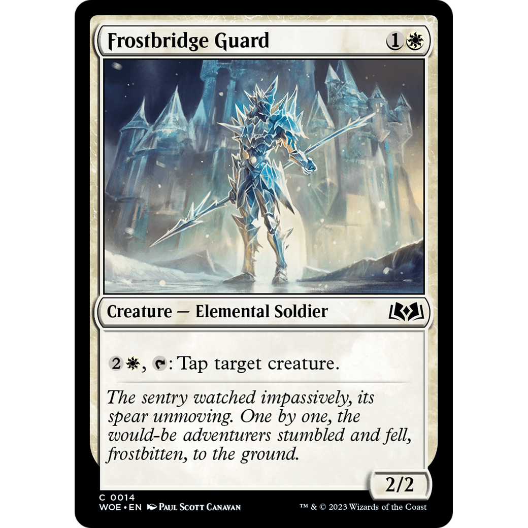 Frostbridge Guard (WOE-014) - Wilds of Eldraine Foil