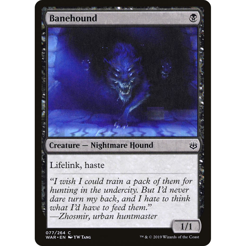 Banehound (WAR-077) - War of the Spark Foil