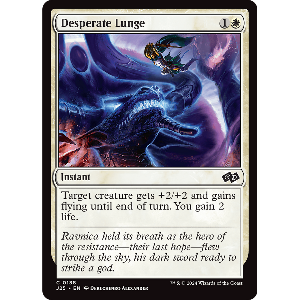 Desperate Lunge (J25-188) - Foundations Jumpstart