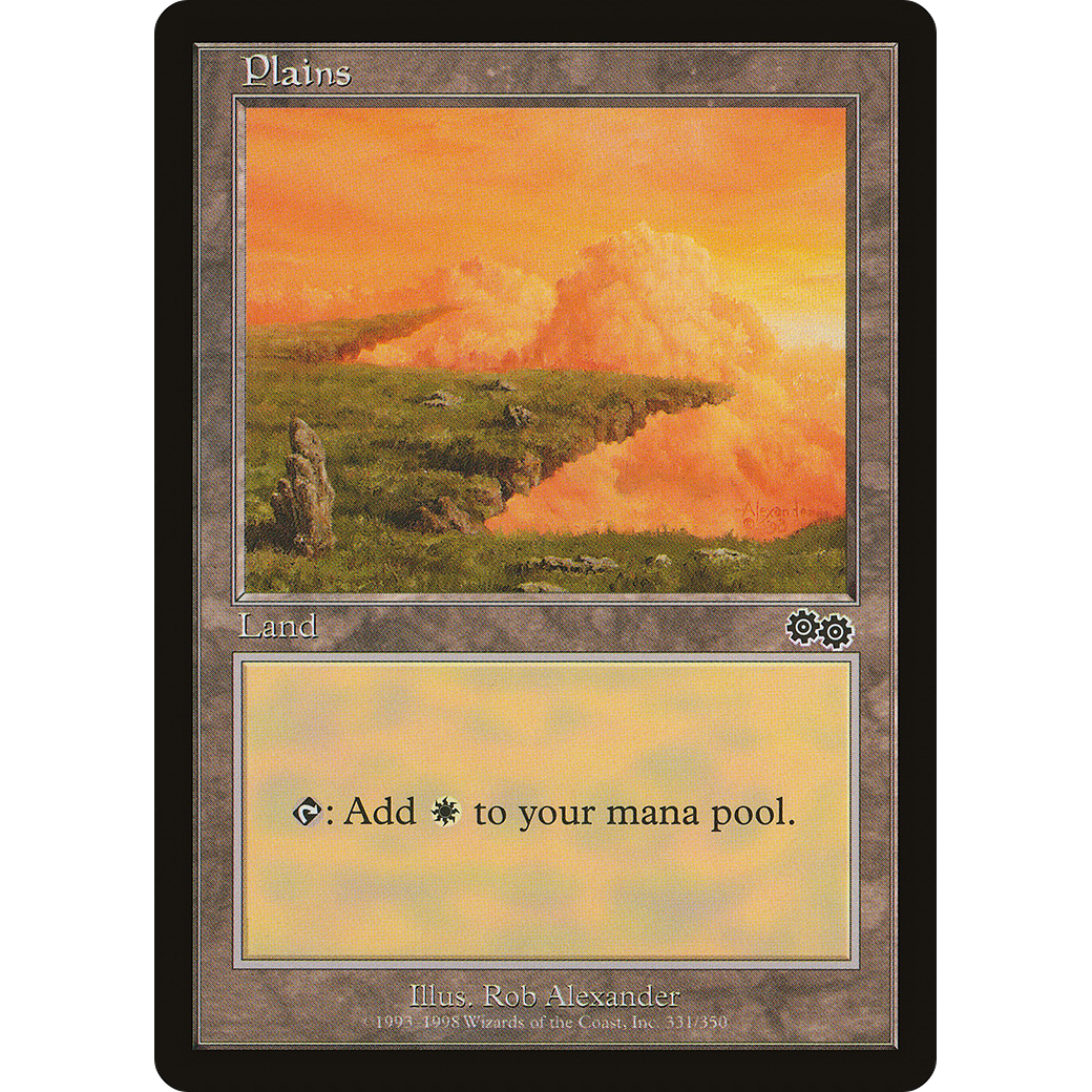 Plains (331) (USG-331) - Urza's Saga