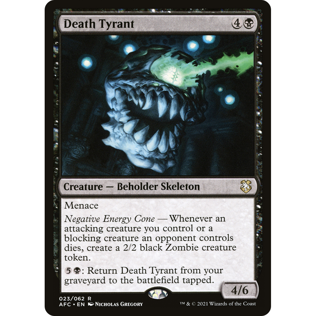 Death Tyrant (AFC-023) - Forgotten Realms Commander