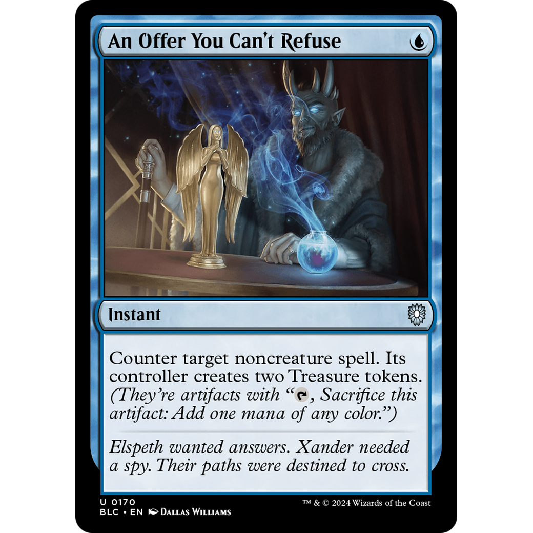 An Offer You Can't Refuse (BLC-170) - Bloomburrow Commander