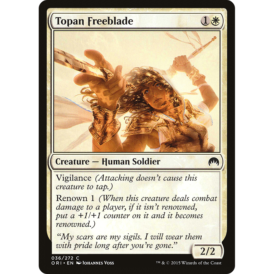 Topan Freeblade (ORI-036) - Magic Origins