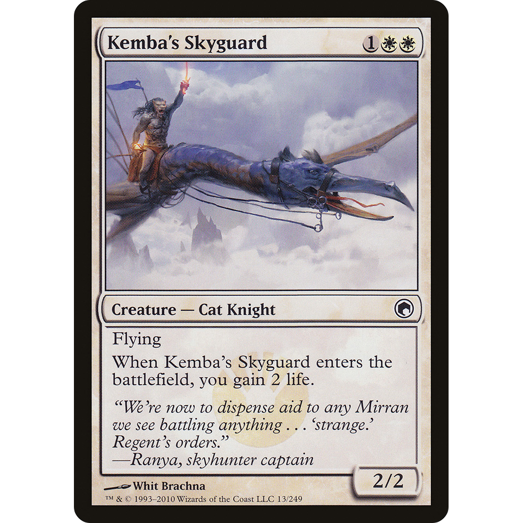 Kemba's Skyguard (SOM-013) - Scars of Mirrodin Foil