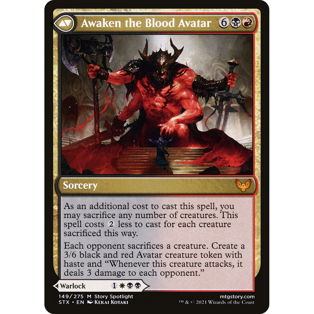 Extus, Oriq Overlord (STX-149) - Strixhaven: School of Mages Foil