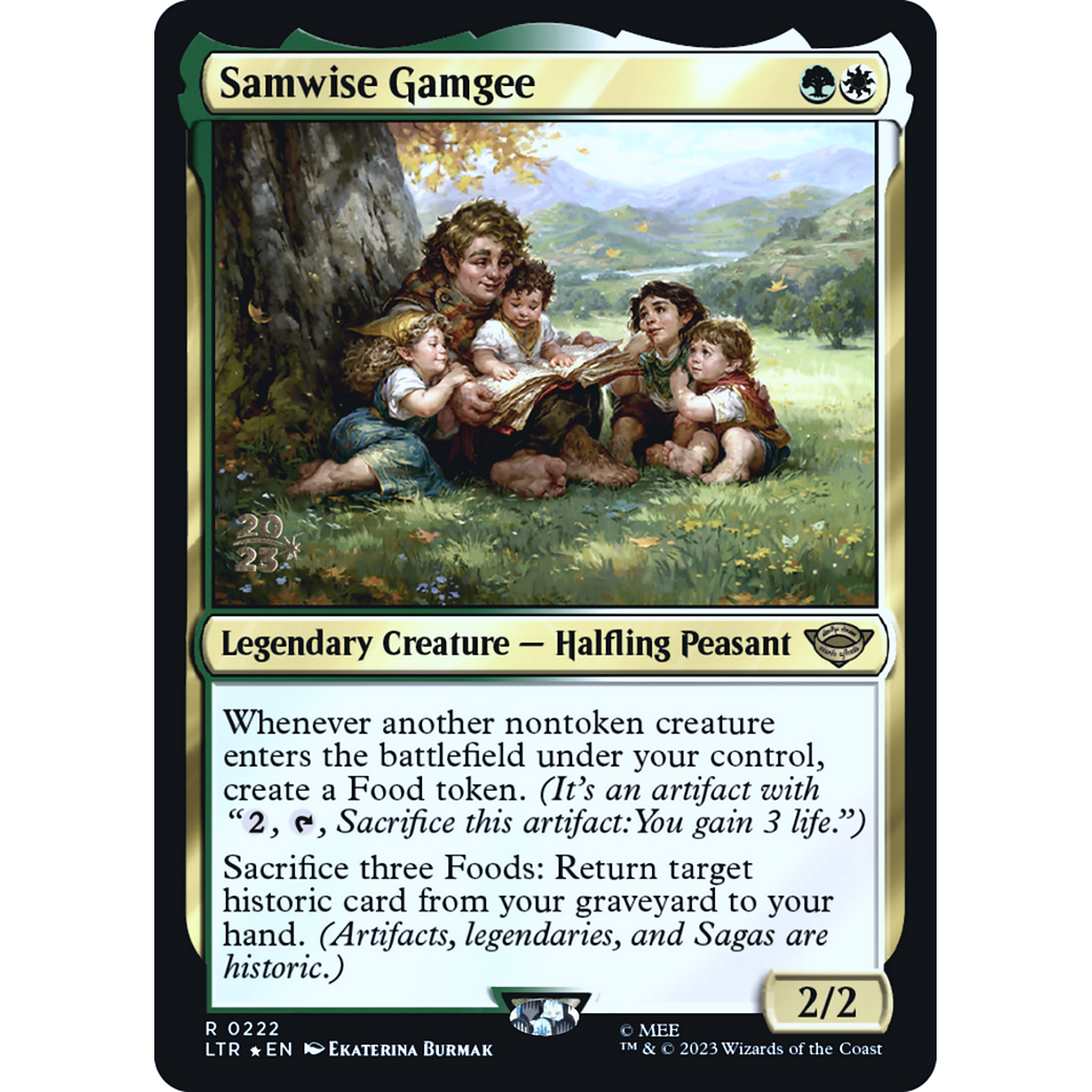 Samwise Gamgee (PRE-222S) - Tales of Middle-earth Promos Foil
