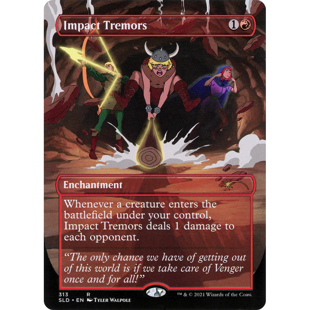 Impact Tremors (313) (SLD-313) - Secret Lair Drop (Borderless)