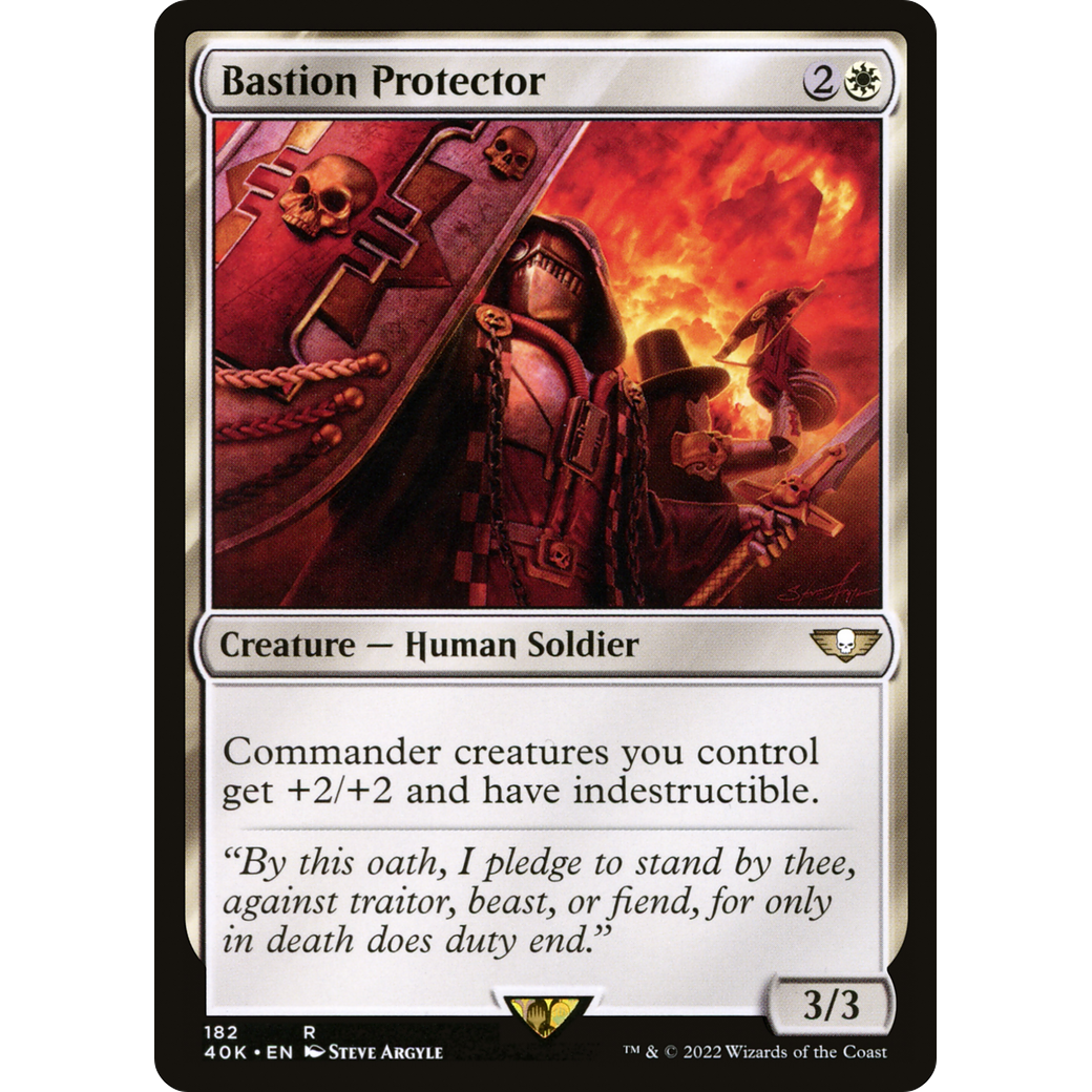 Bastion Protector (40K-182) - Warhammer 40,000 Commander