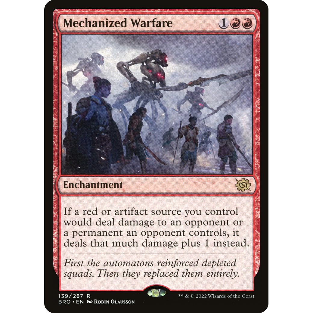 Mechanized Warfare (BRO-139) - The Brothers' War