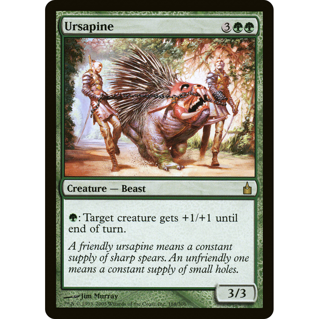 Ursapine (RAV-188) - Ravnica: City of Guilds Foil