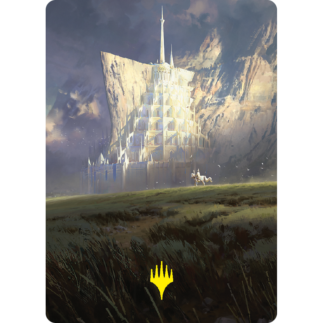 Minas Tirith // Minas Tirith (ALTR-055) - Tales of Middle-earth Art Series (Borderless)