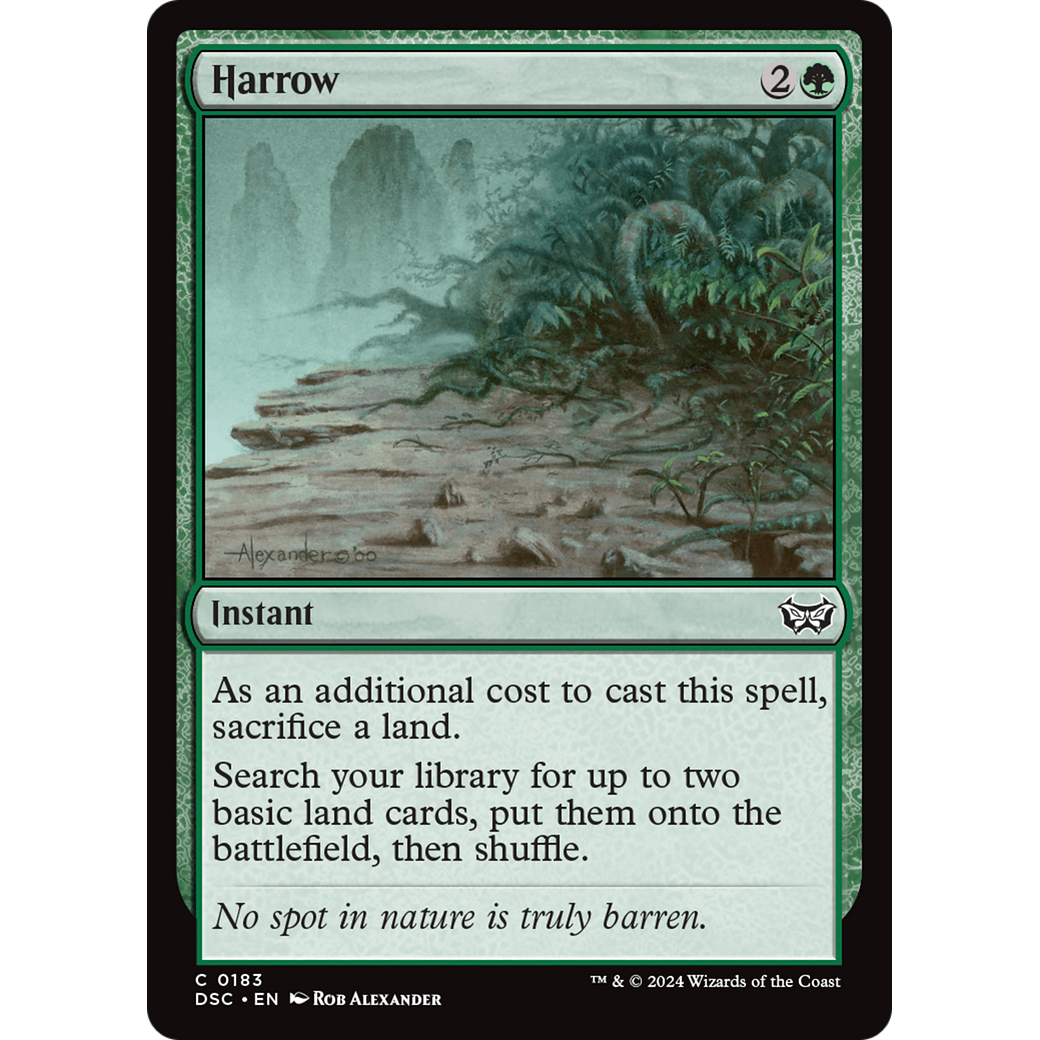 Harrow (DSC-183) - Duskmourn: House of Horror Commander