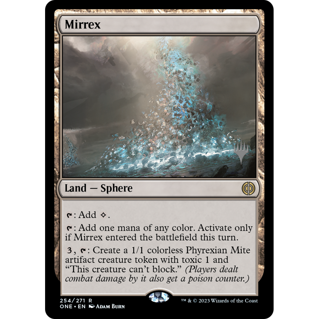 Mirrex (PPONE-254P) - Phyrexia: All Will Be One Promos Foil